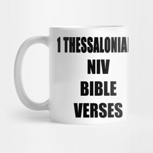 1 THESSALONIANS NIV BIBLE VERSES Mug